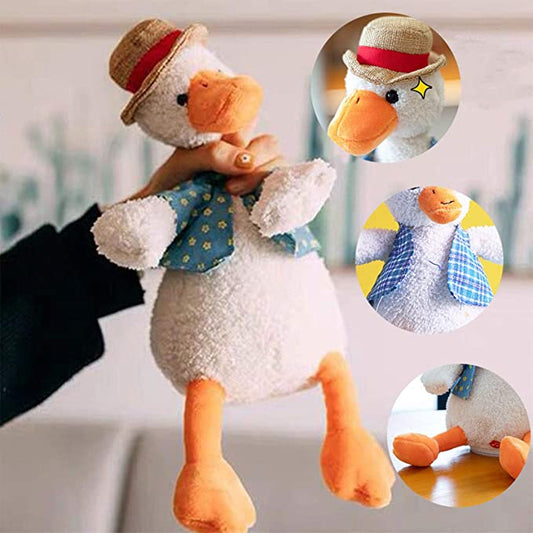 Dancing and talking duck toy