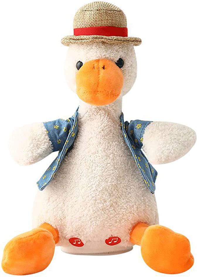 Dancing and talking duck toy
